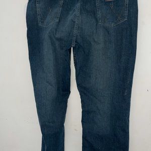 Wrangler Jeans Mens 42x32 Cowboy Cut Regular Fit Blue Denim Advanced Comfort